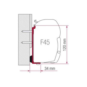 Staffe F45/ F70 Kit Fleurette Fiamma per Camper