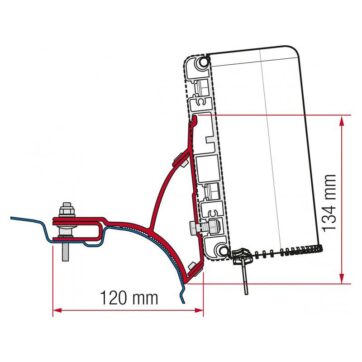 Adattatori Compass Fiamma VW T5