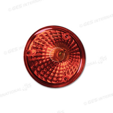 Fanale Ø 90 mm con lampadina posteriore/stop