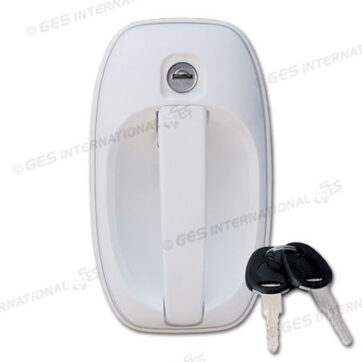 Maniglia esterna SMART M1 bianca con chiavi