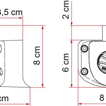 SERRATURA SAFE DOOR GUARDIAN TRANSIT DAL 06/2006 AL 2014 DIMENSIONI