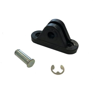 COPPIA SUPPORTI LAT.(B) NYLON PER MOLLE A GAS