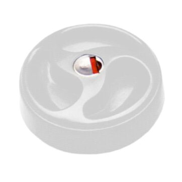 TAPPO BOCCHETTONE A TRE RAZZE BIANCO