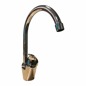 Miscelatore Monocomando 90° Bocca Ponte Cromato