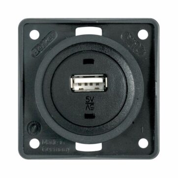 PRESA BERKER USB 5V 1A GRIGIA (EX 95314.40)