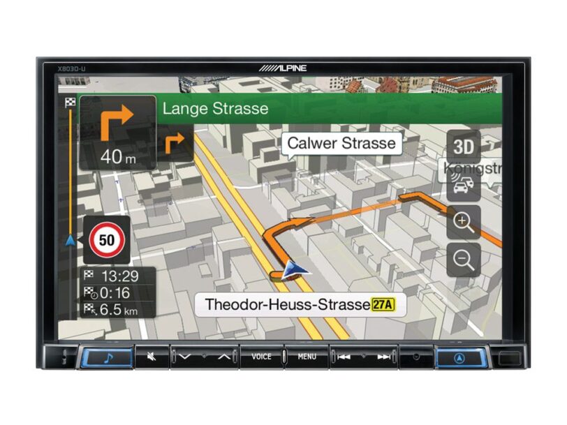 Navigation System X803DC U 3D map