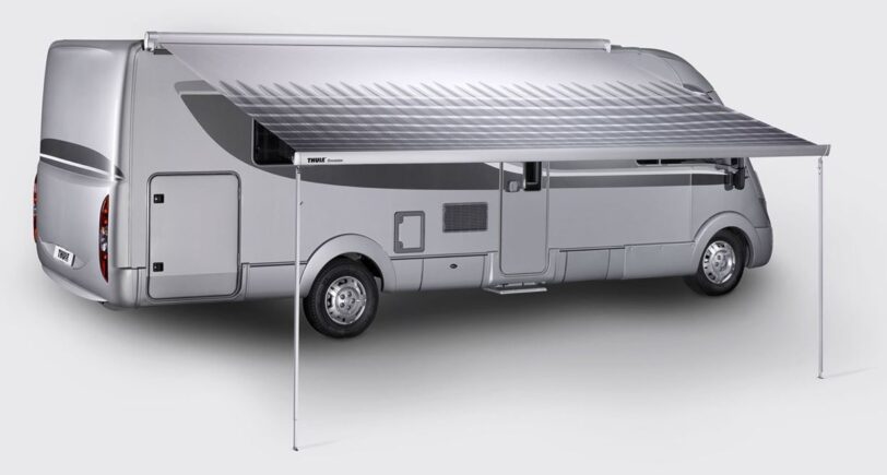 Tendalino per Camper Thule Omnistor 8000 Bianco 450 Sapphire Blue