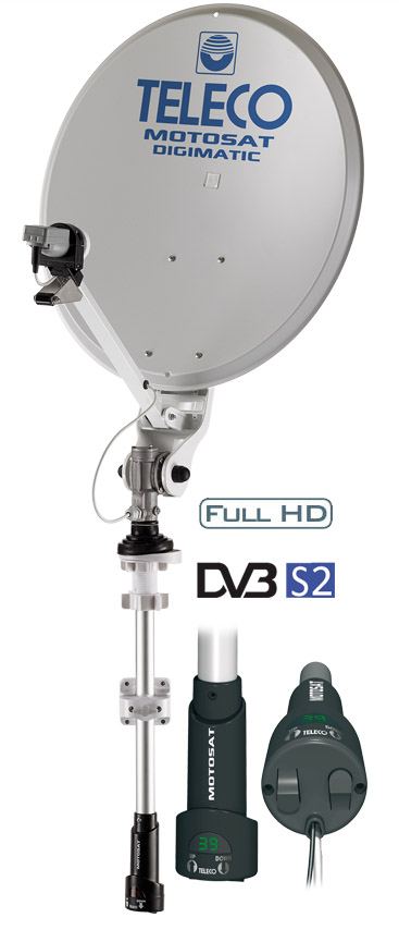 Antenna Satellitare per Camper Teleco MotoSat DigiMatic