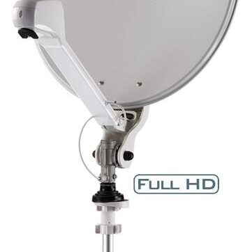 Antenna Satellitare Manuale per Camper Teleco Voyager G3
