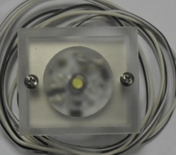 Plafoniera Quadrata a LED 45x40 mm Mobilvetta