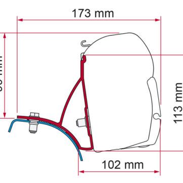 Kit F45s Renault Trafic / Opel Vivaro / Nissan Primastar dal 2001 al 2014