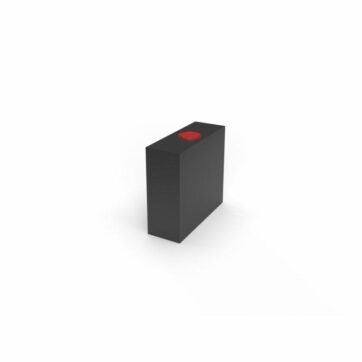 Serbatoio per Acqua 55L 20x50x55 cm Nero