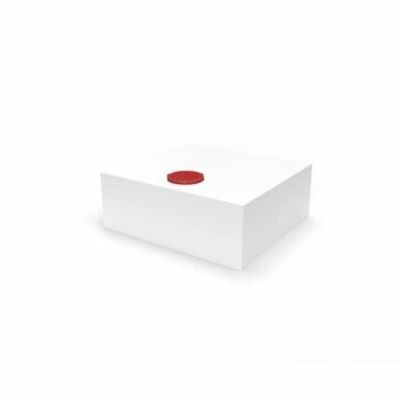 Serbatoio per Acqua 55L 55x20x50 cm Bianco