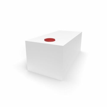 Serbatoio per Acqua 68L 34x28x74 cm Bianco