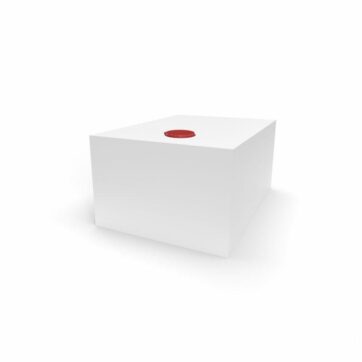Serbatoio per Acqua 84L 45x30x63 cm Bianco
