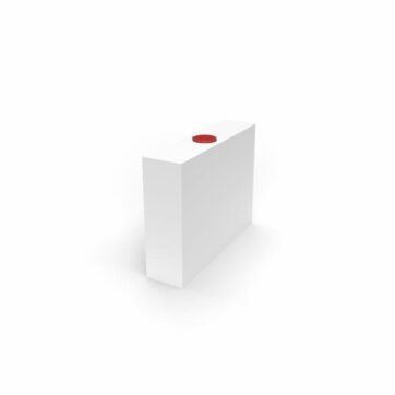 Serbatoio per Acqua 94L 20x60x80 cm Bianco