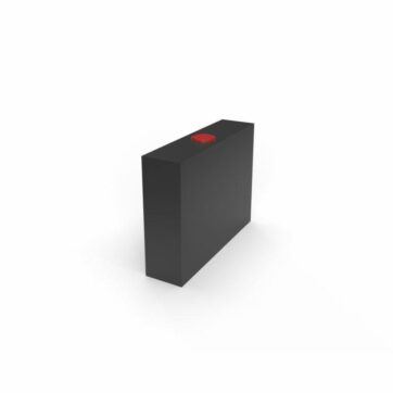 Serbatoio per Acqua 94L 20x60x80 cm Nero