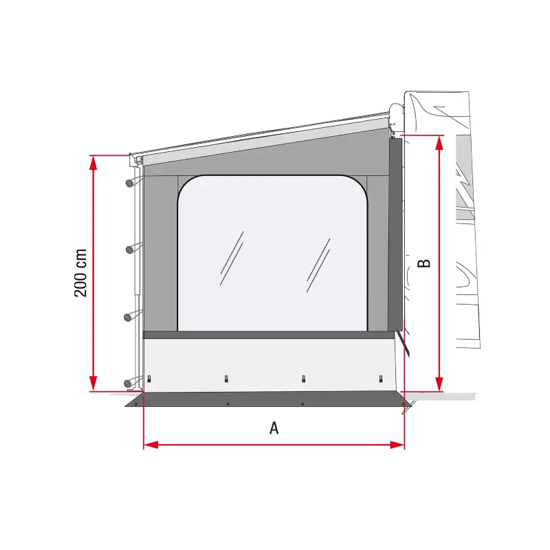 Parete Laterale Fiamma Side W Pro CaravanStore e F35